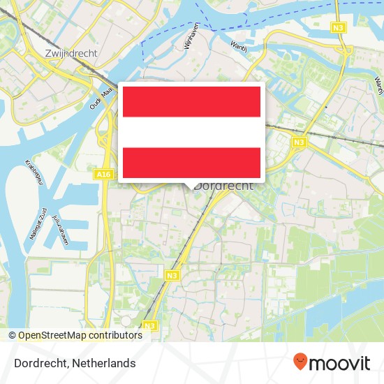 Dordrecht Karte