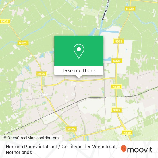 Herman Parlevlietstraat / Gerrit van der Veenstraat Karte