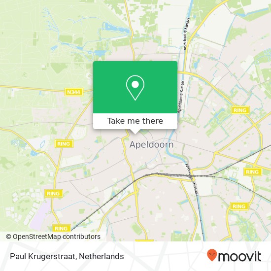 Paul Krugerstraat map