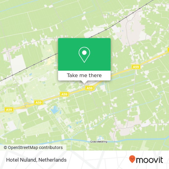 Hotel Nuland map