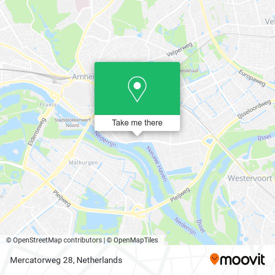 Mercatorweg 28 map