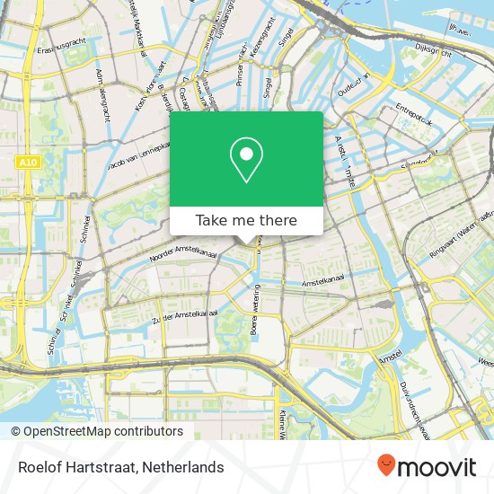 Roelof Hartstraat map