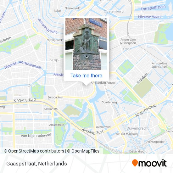 Gaaspstraat map