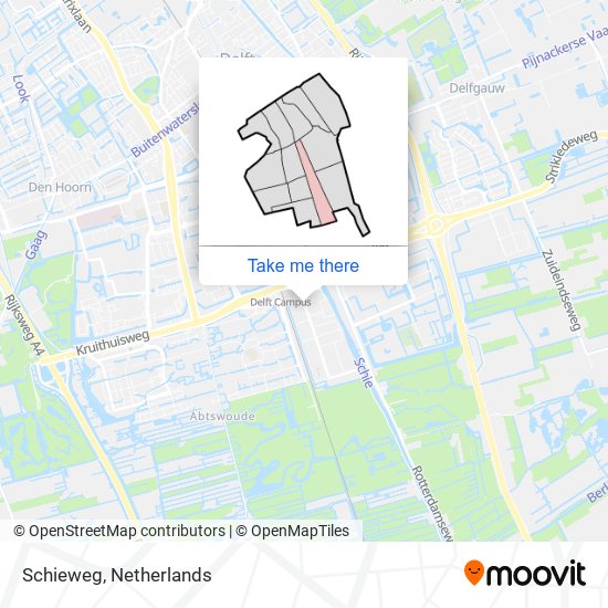 Schieweg map