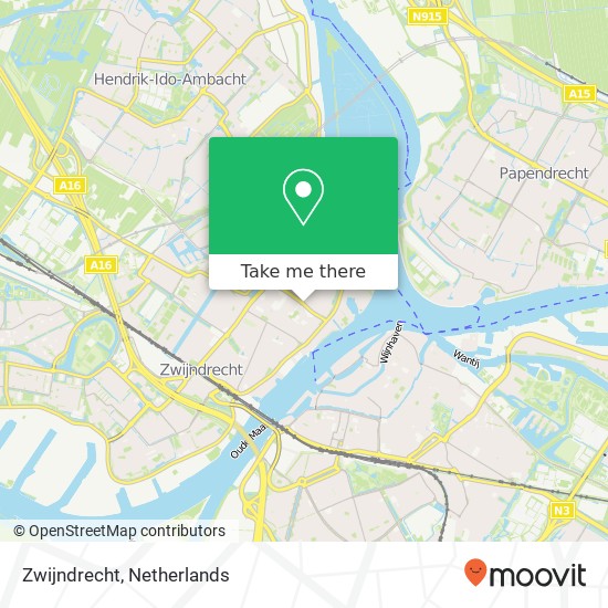 Zwijndrecht map