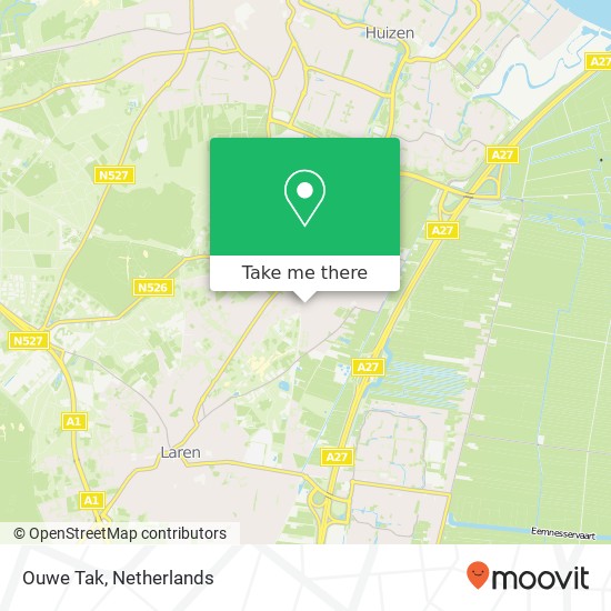 Ouwe Tak map