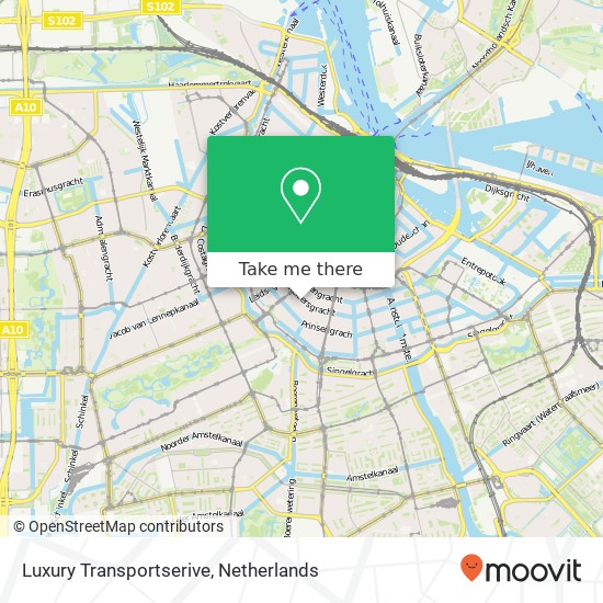 Luxury Transportserive map