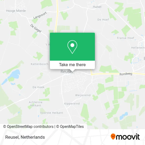 Reusel map