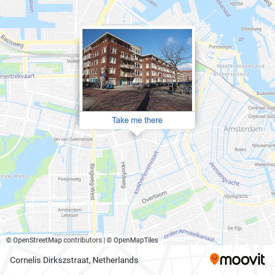 Cornelis Dirkszstraat map