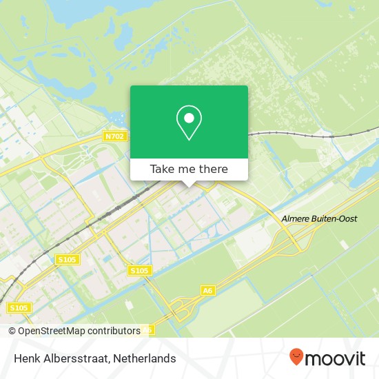 Henk Albersstraat map