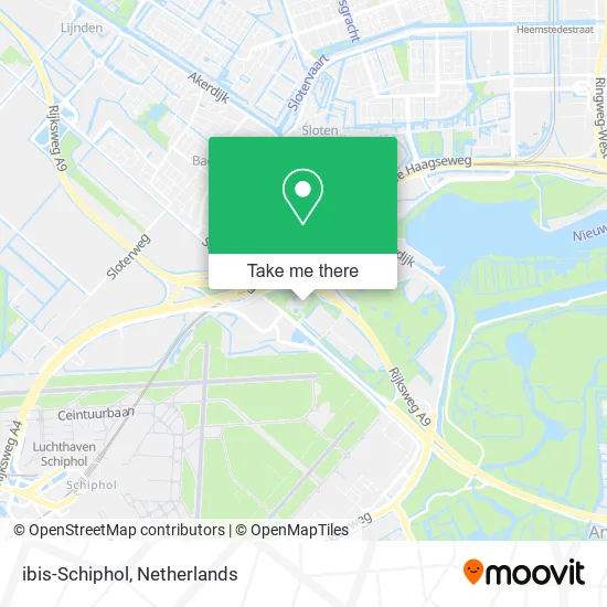 ibis-Schiphol map