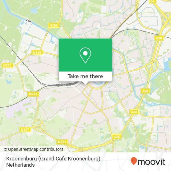 Kroonenburg (Grand Cafe Kroonenburg) map