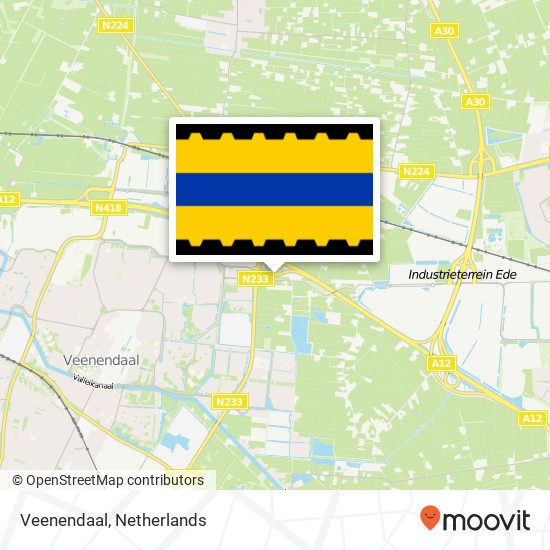 Veenendaal Karte