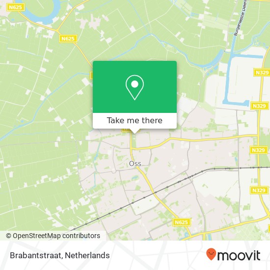 Brabantstraat Karte