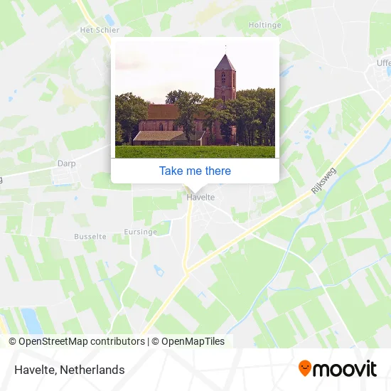 Havelte map