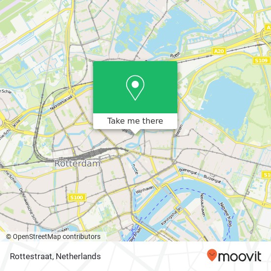 Rottestraat map