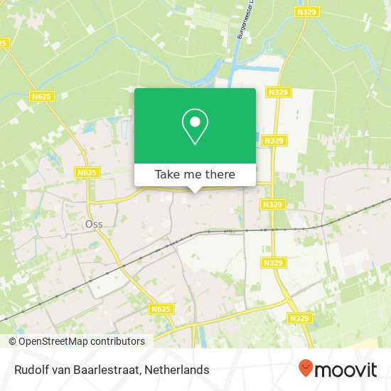 Rudolf van Baarlestraat map