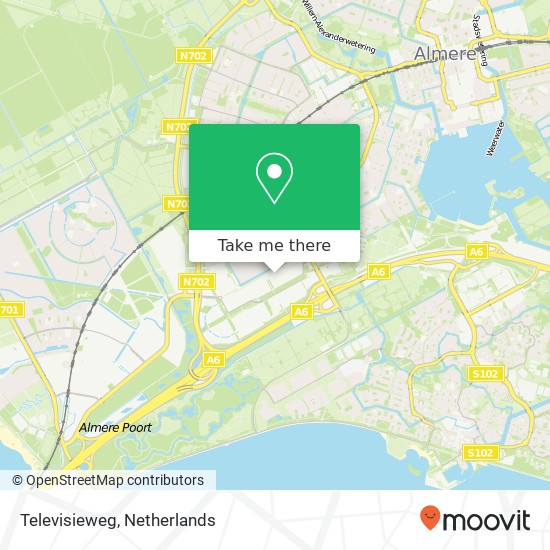 Televisieweg map