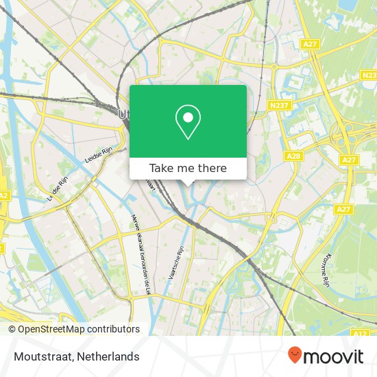 Moutstraat map