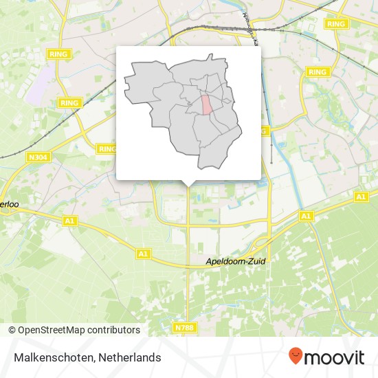 Malkenschoten map