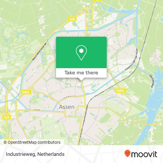 Industrieweg map