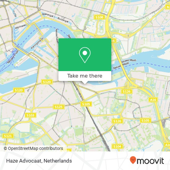 Haze Advocaat map