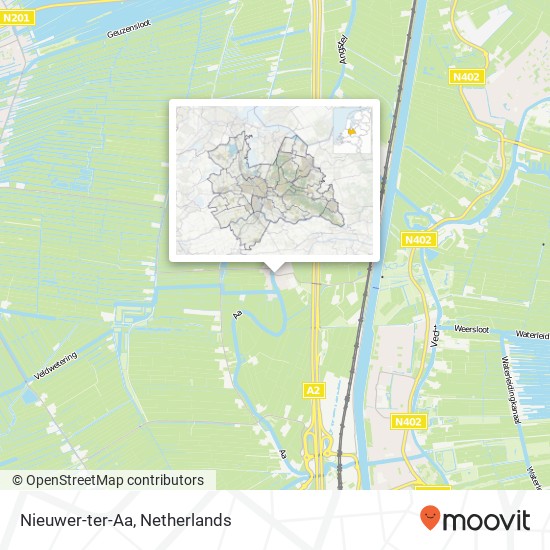 Nieuwer-ter-Aa map