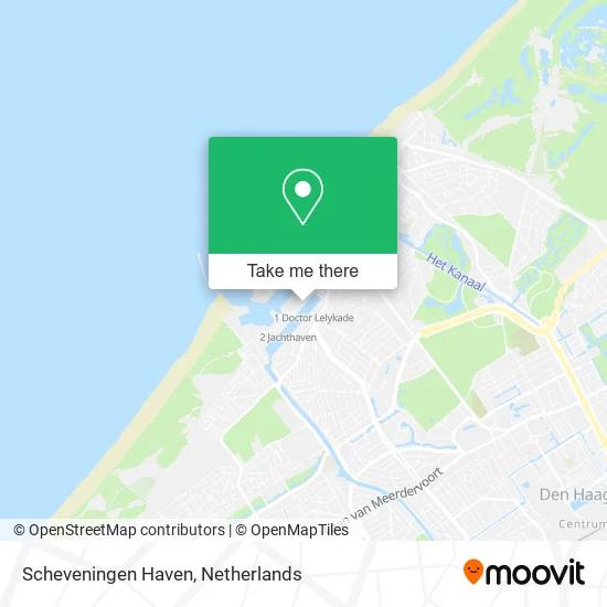 Scheveningen Haven map