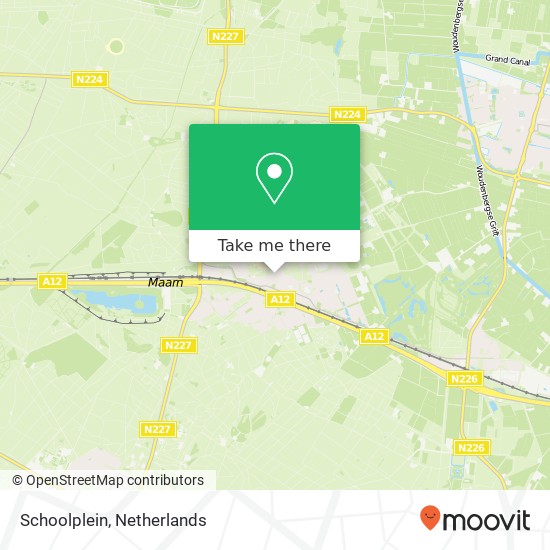 Schoolplein map