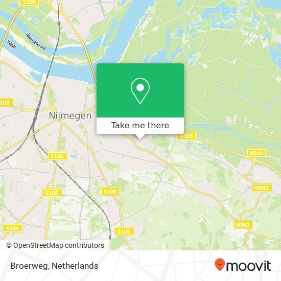 Broerweg map