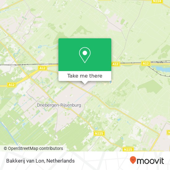 Bakkerij van Lon map