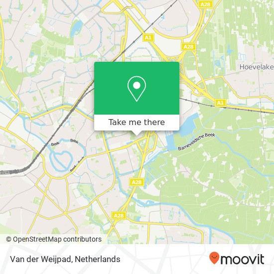 Van der Weijpad map