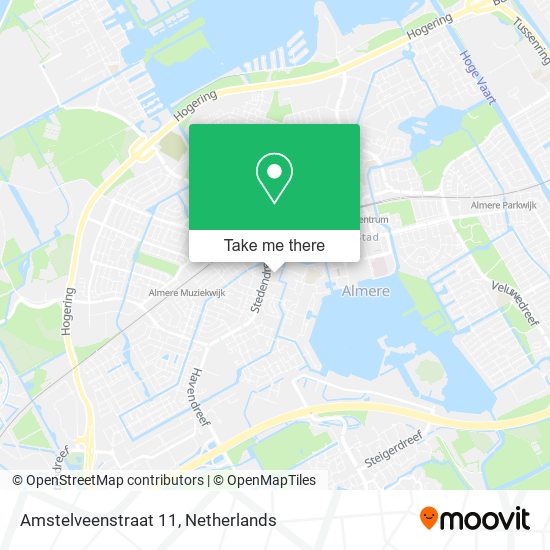 Amstelveenstraat 11 map