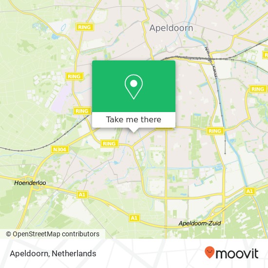 Apeldoorn map