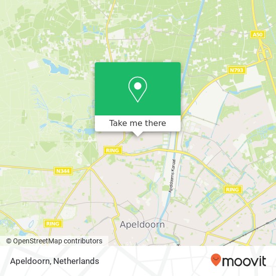 Apeldoorn map