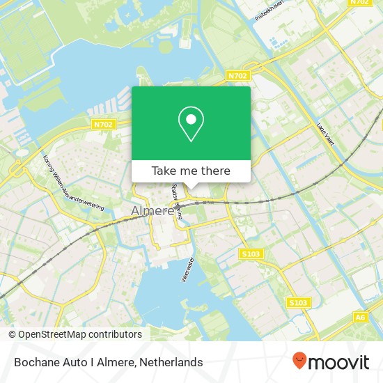 Bochane Auto I Almere map