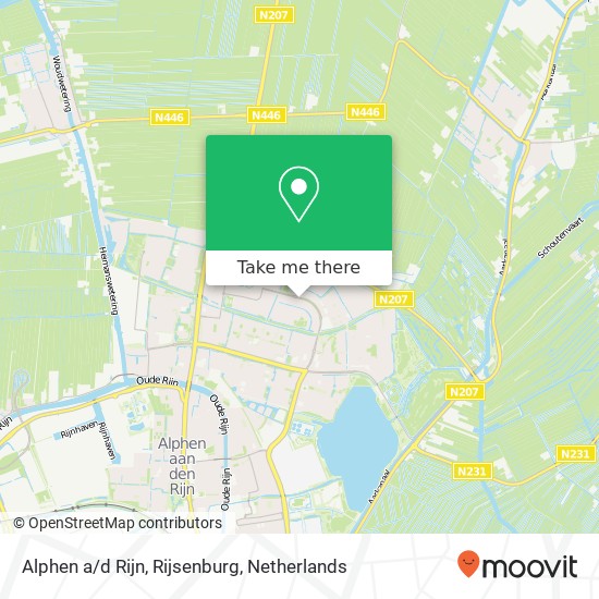 Alphen a/d Rijn, Rijsenburg map