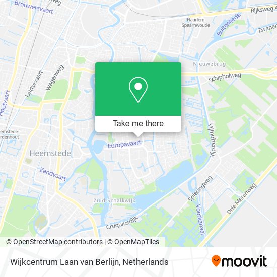 Wijkcentrum Laan van Berlijn Karte