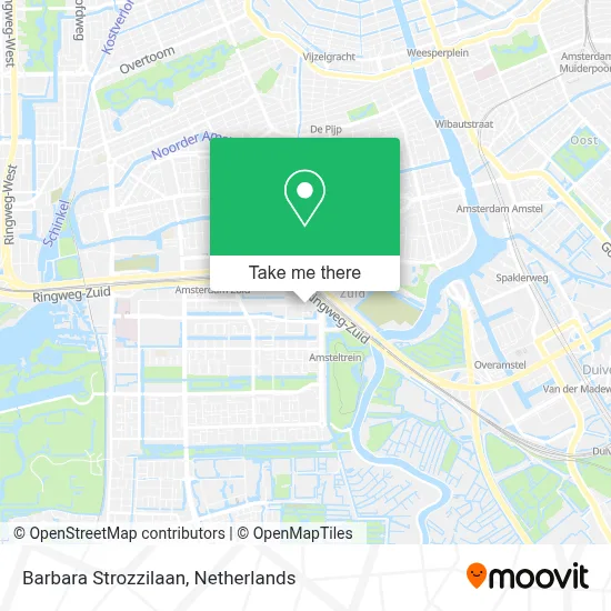 Barbara Strozzilaan map