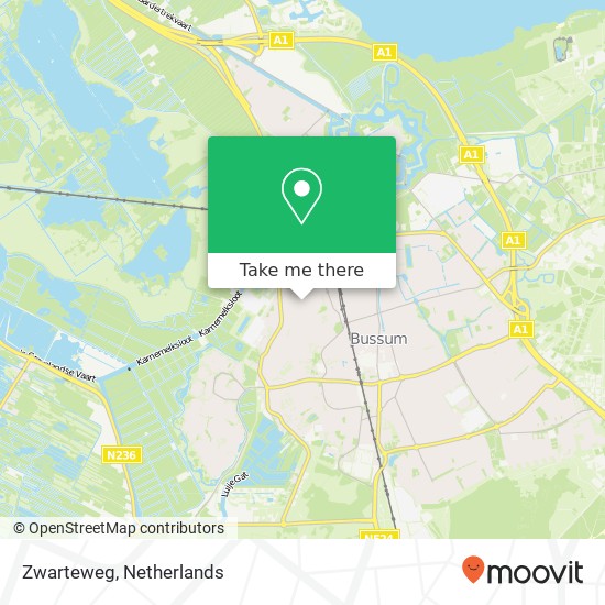 Zwarteweg map