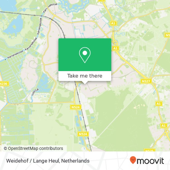 Weidehof / Lange Heul map