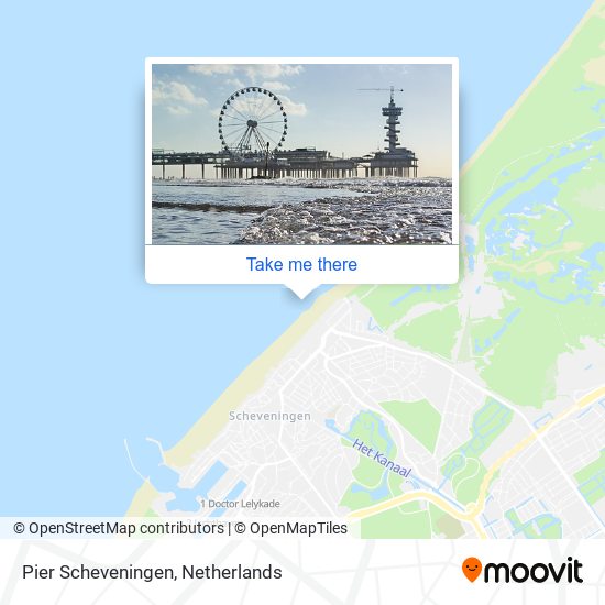 How to get to Pier Scheveningen in Netherlands by Bus, Light Rail or Train?