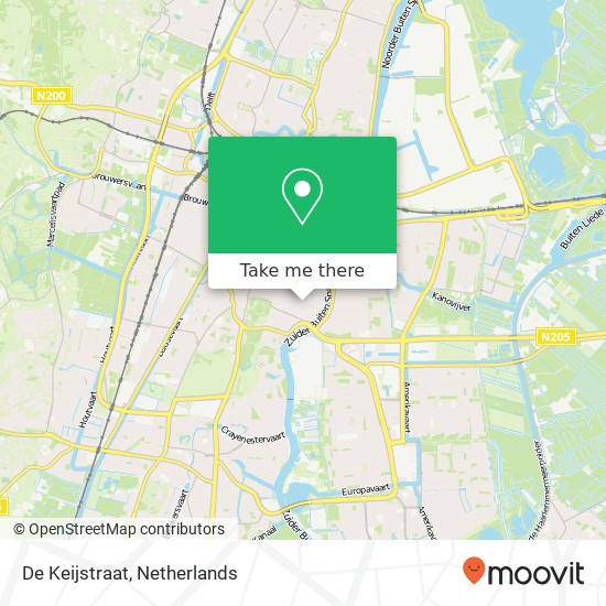 De Keijstraat map