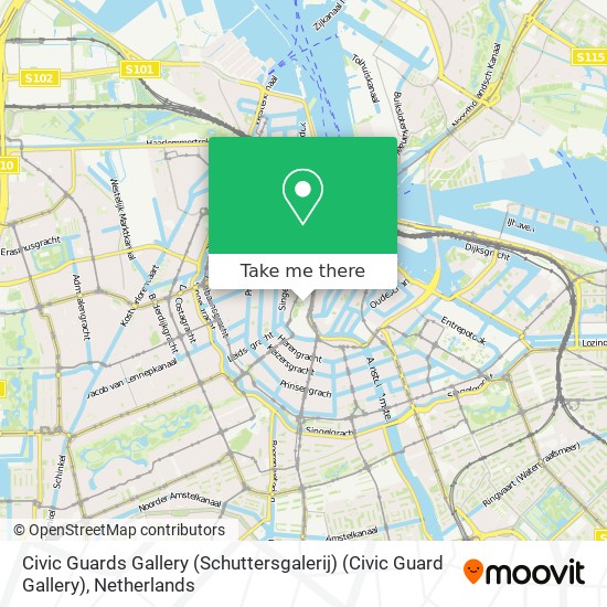 Civic Guards Gallery (Schuttersgalerij) (Civic Guard Gallery) Karte