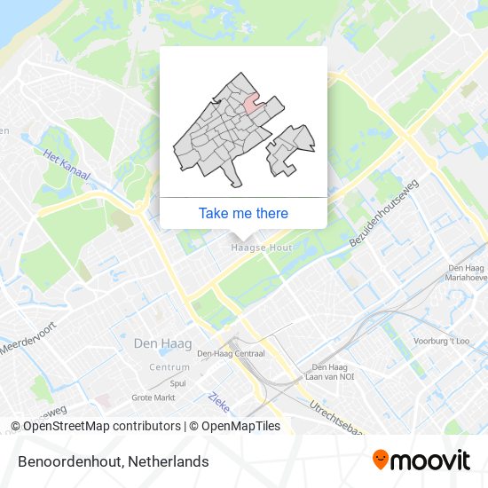 Benoordenhout map