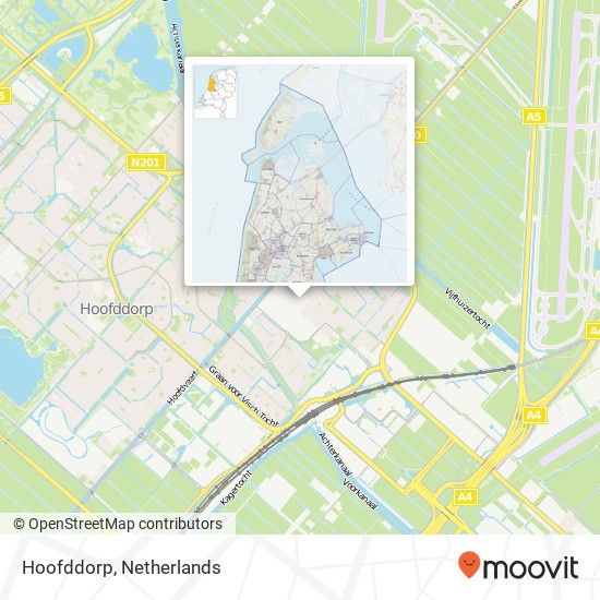 Hoofddorp map