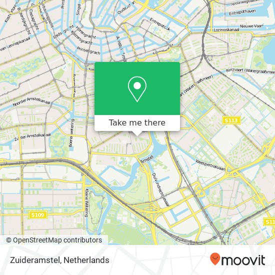 Zuideramstel map