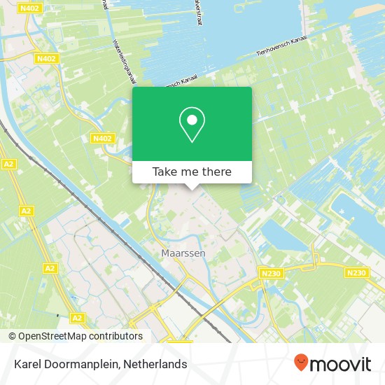 Karel Doormanplein Karte