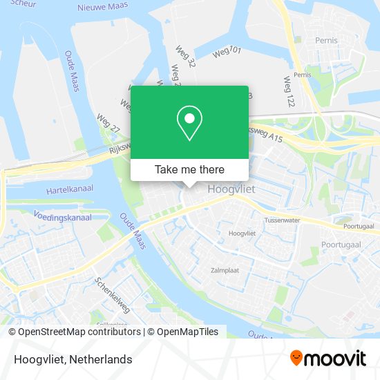 Hoogvliet map