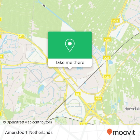 Amersfoort map